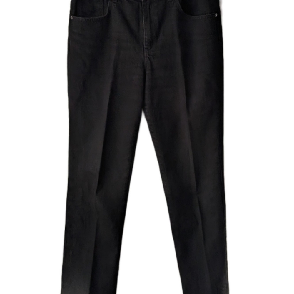Lauren Ralph Lauren Black Straight Leg Jeans Size 12